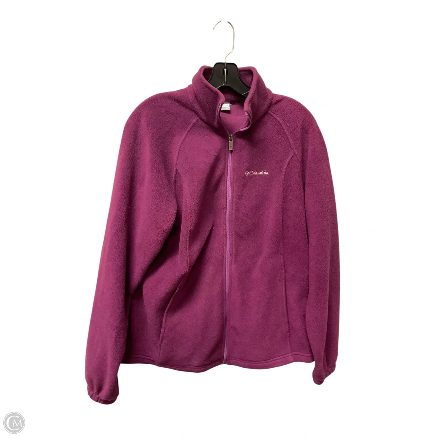 Jacket Fleece By Columbia In Purple, Size: Xl