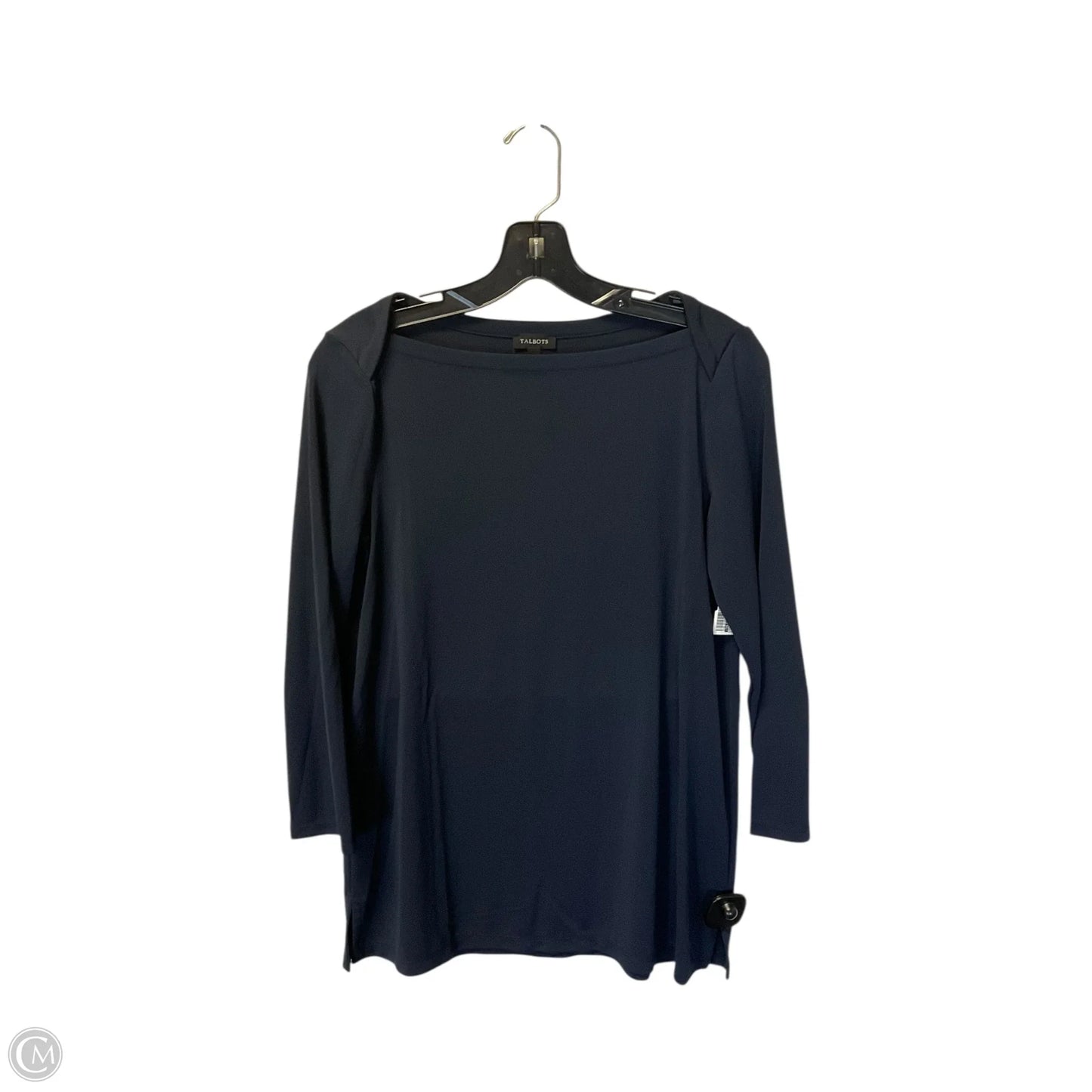 Top Long Sleeve By Talbots In Blue, Size: Xs