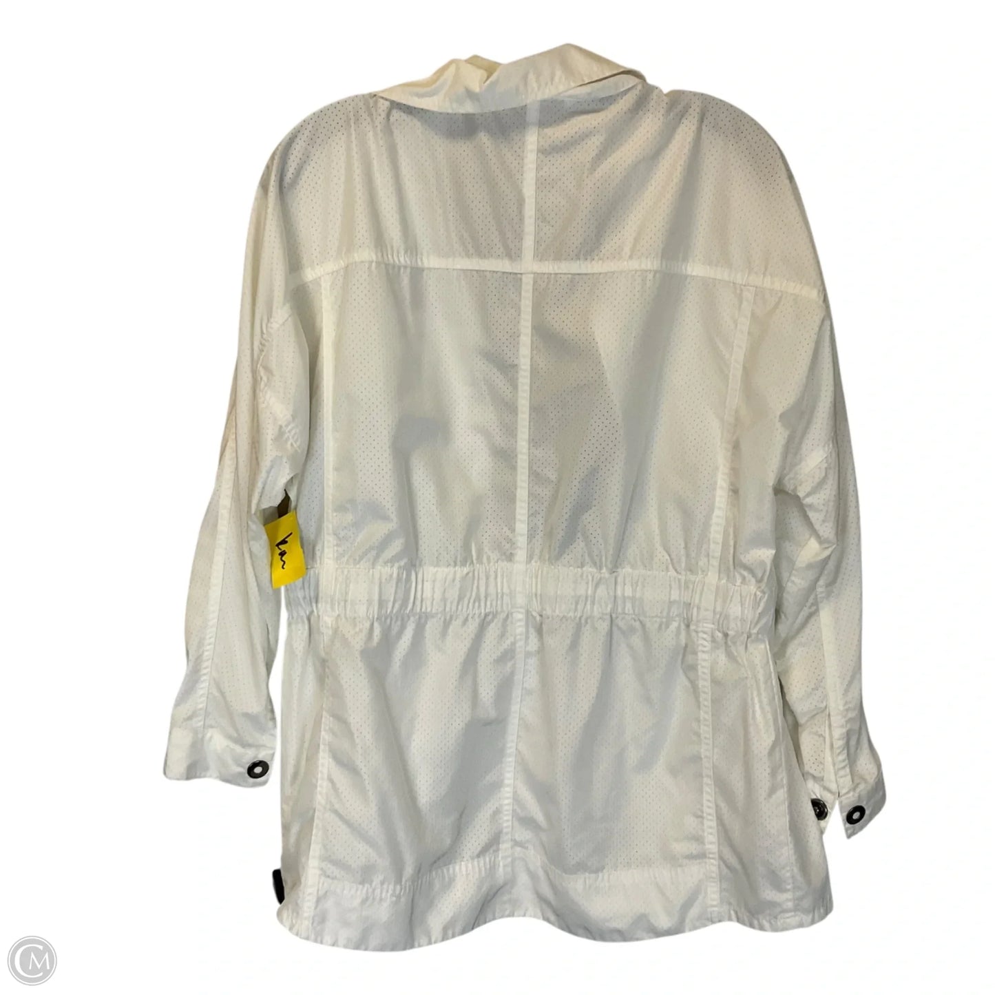 Jacket Windbreaker By Cabi In White, Size: Xs