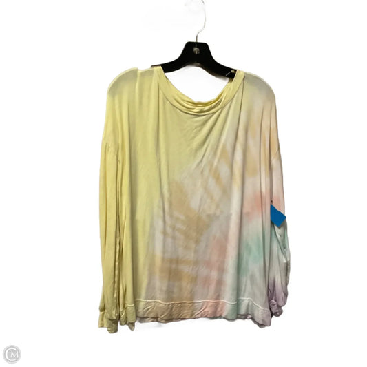 Top Long Sleeve By Crown And Ivy In Yellow, Size: L