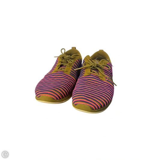 Shoes Athletic By Nike In Green & Pink, Size: 9