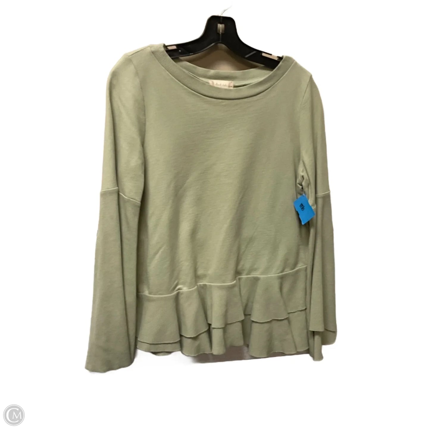 Top Long Sleeve By Altard State In Green, Size: M