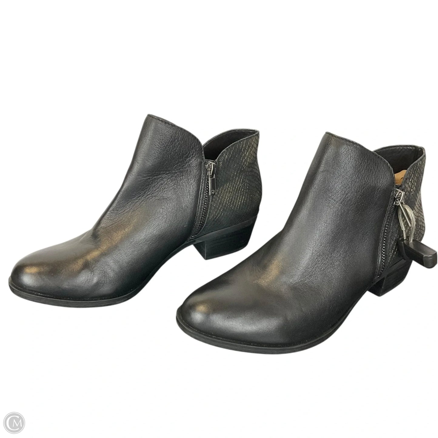 Boots Ankle Flats By Lucky Brand In Black, Size: 10