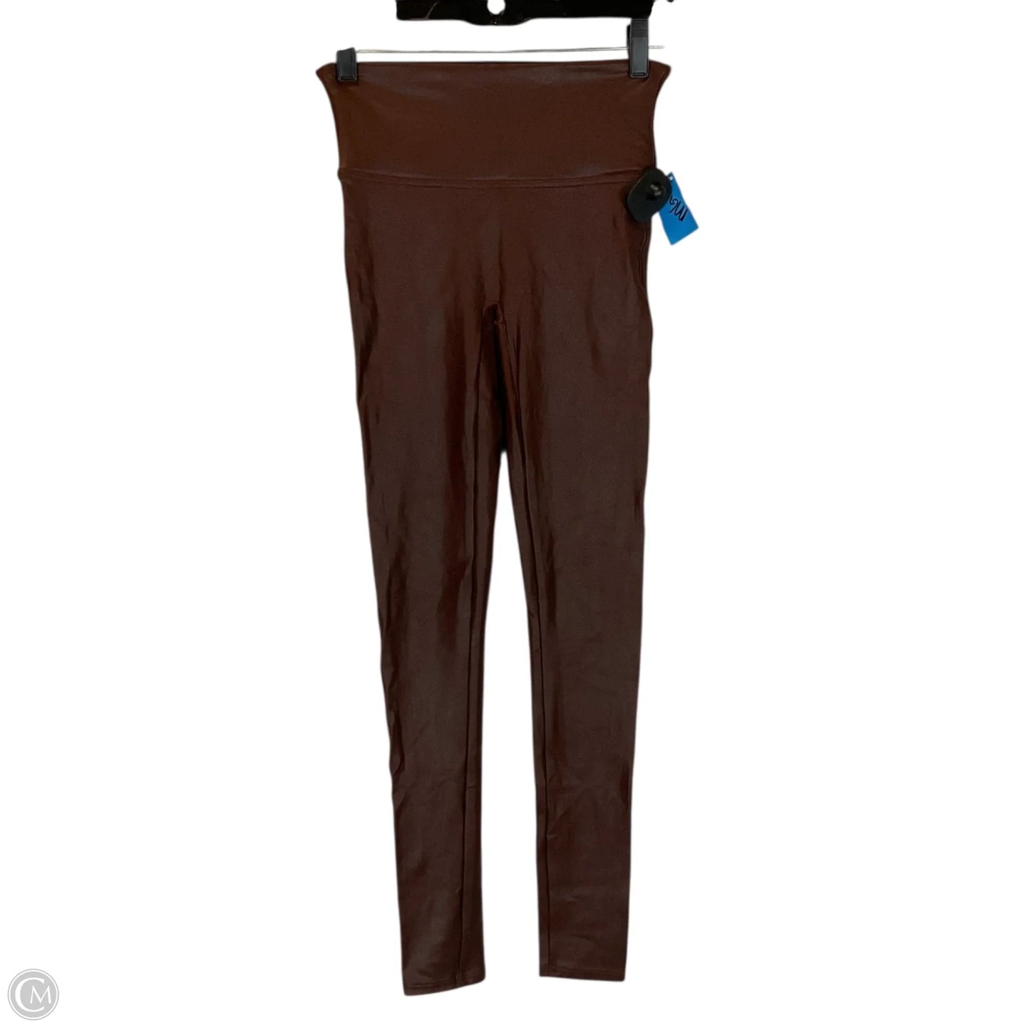 Athletic Leggings By Spanx In Brown, Size: S