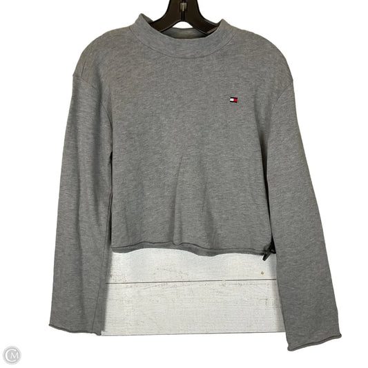 Top Long Sleeve Basic By Tommy Hilfiger In Grey, Size: M