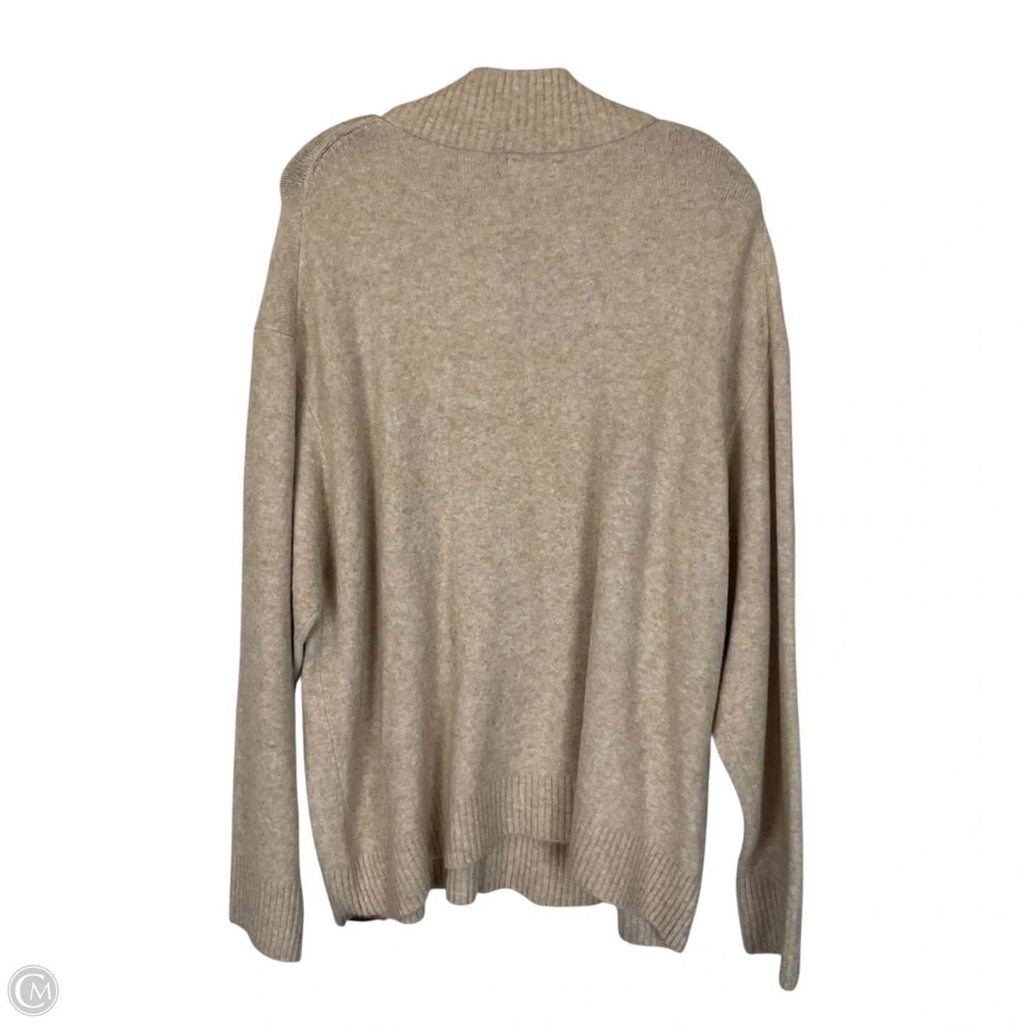 Jacket Fleece By J. Crew In Beige, Size: 2x