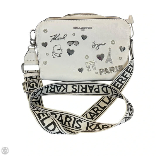Crossbody Designer By Karl Lagerfeld, Size: Small