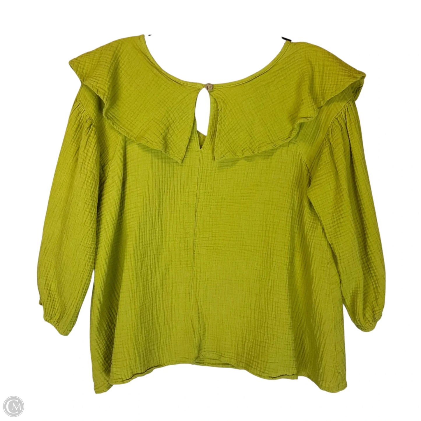 Top Long Sleeve By Umgee In Green, Size: S