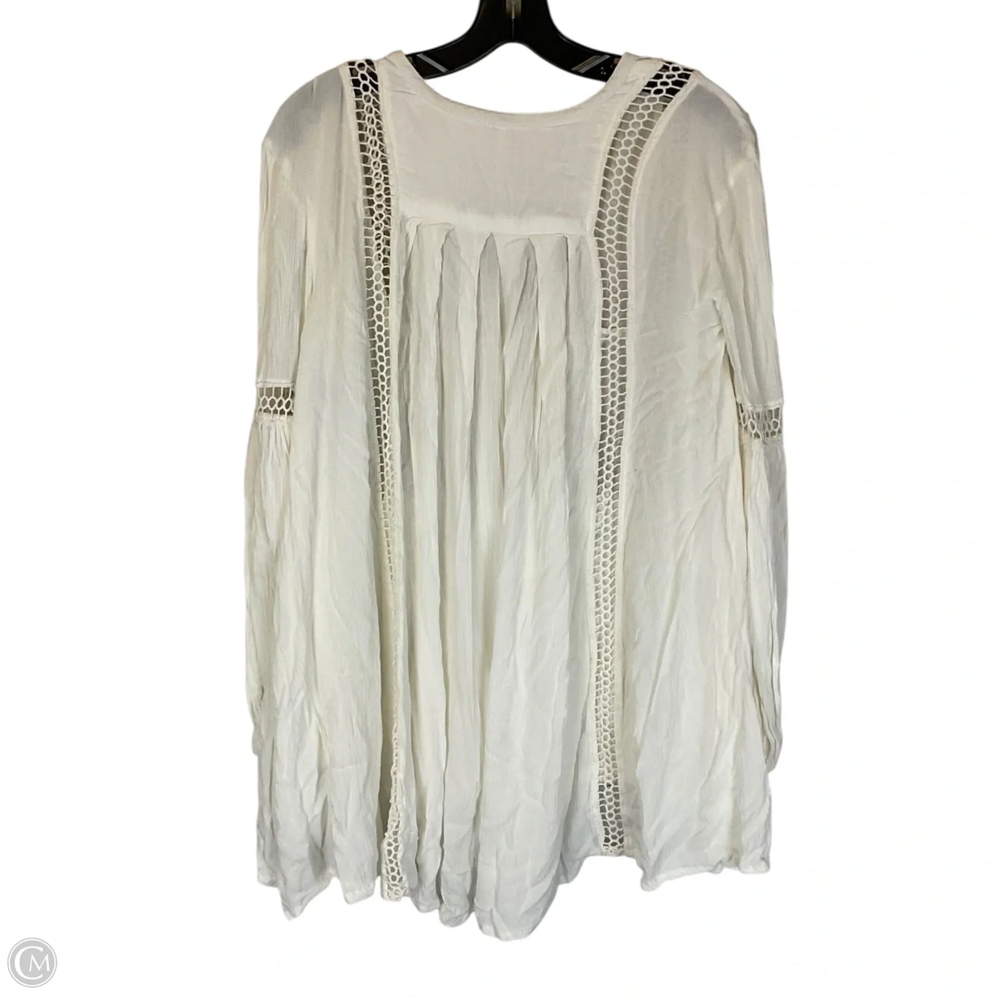 Top Long Sleeve By Free People In White, Size: Xs