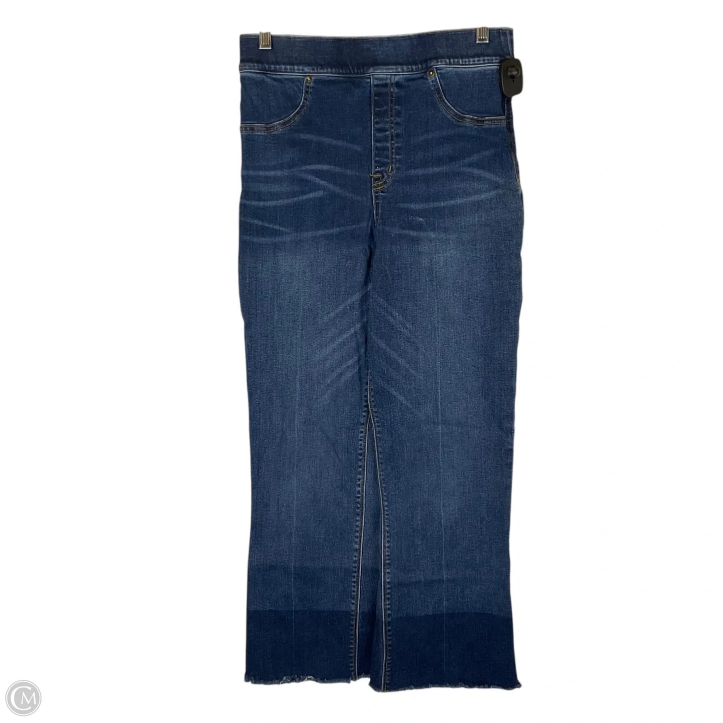 Jeans Boot Cut By Spanx In Blue Denim, Size: M