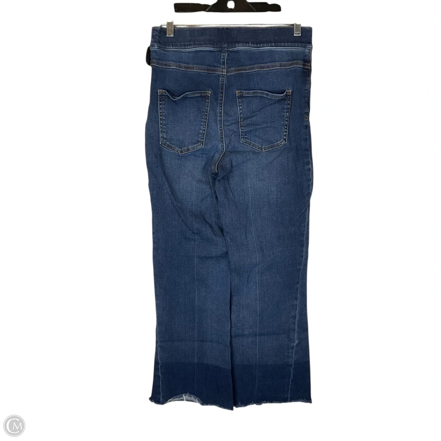 Jeans Boot Cut By Spanx In Blue Denim, Size: M