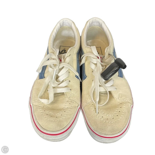 Shoes Sneakers By Vans In White, Size: 7