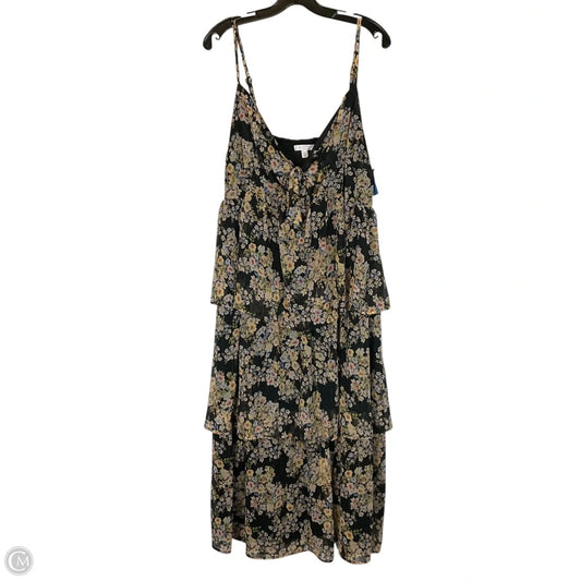 Dress Casual Maxi By Lc Lauren Conrad In Black, Size: Xl
