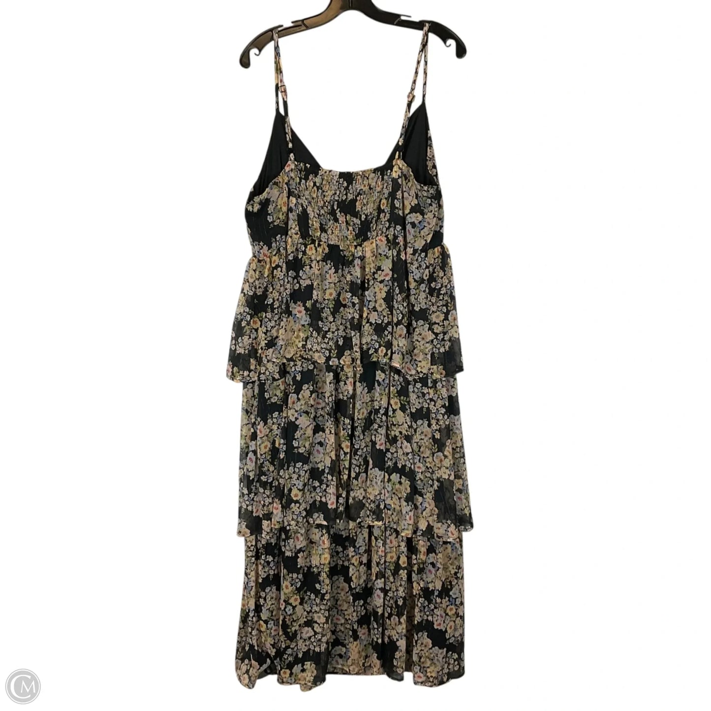 Dress Casual Maxi By Lc Lauren Conrad In Black, Size: Xl