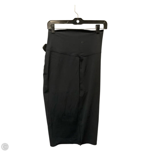 Athletic Skirt By Lululemon In Black, Size: 8