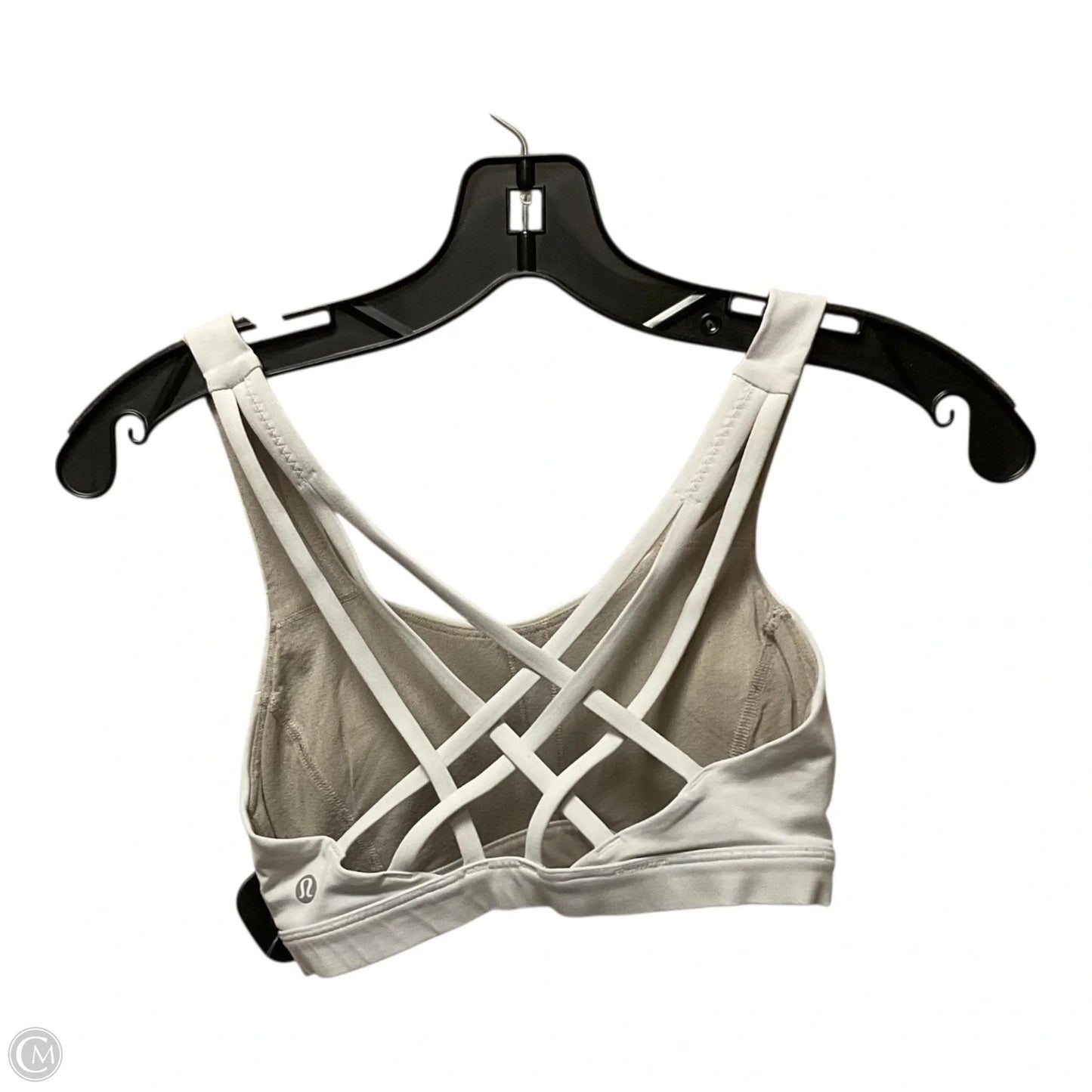Athletic Bra By Lululemon In White, Size: 2