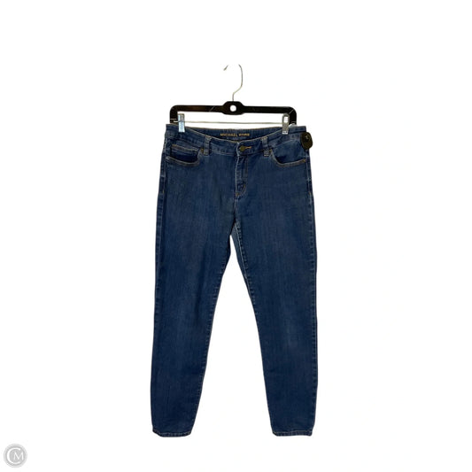 Jeans Skinny By Michael By Michael Kors In Blue Denim, Size: 6
