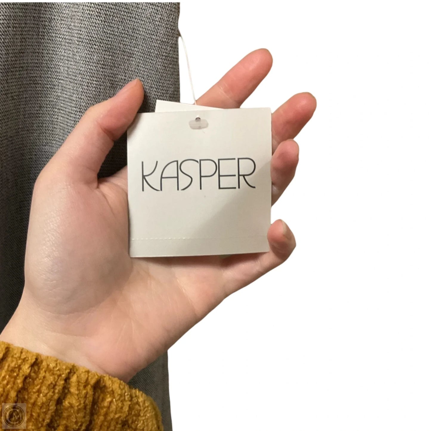 Pants Dress By Kasper In Grey, Size: 12