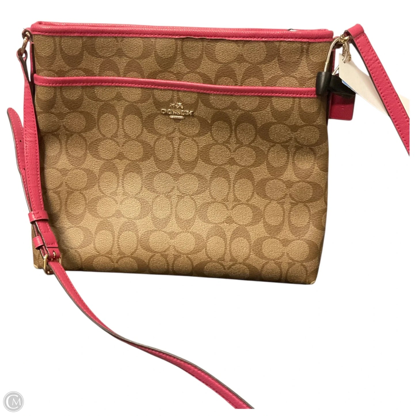 Crossbody Designer By Coach, Size: Large