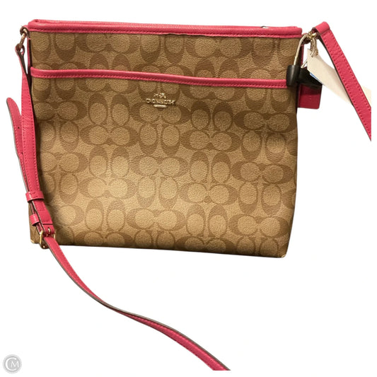 Crossbody Designer By Coach, Size: Large