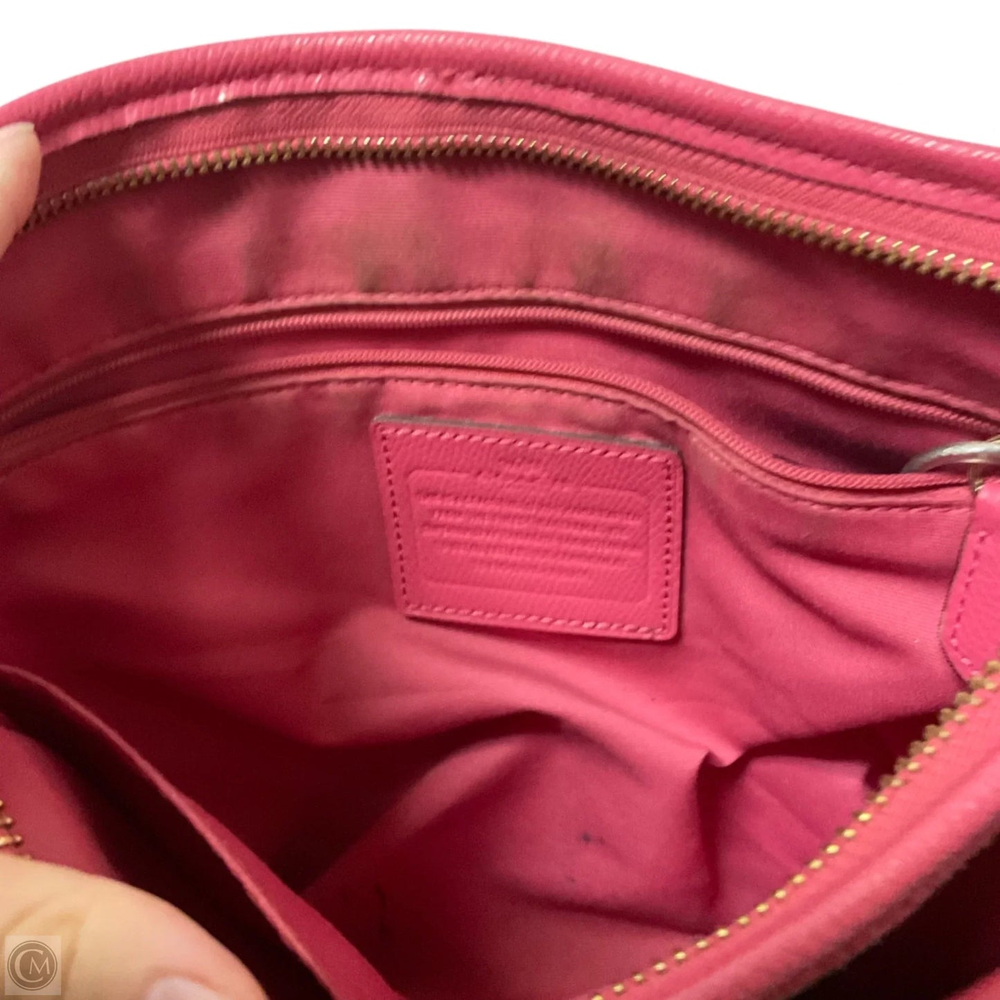 Crossbody Designer By Coach, Size: Large