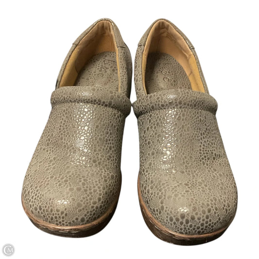 Shoes Heels Platform By Boc In Grey, Size: 9.5