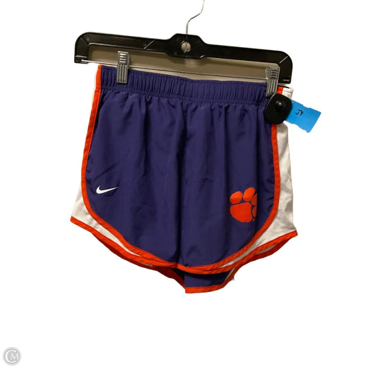 Athletic Shorts By Nike Apparel In Purple, Size: S