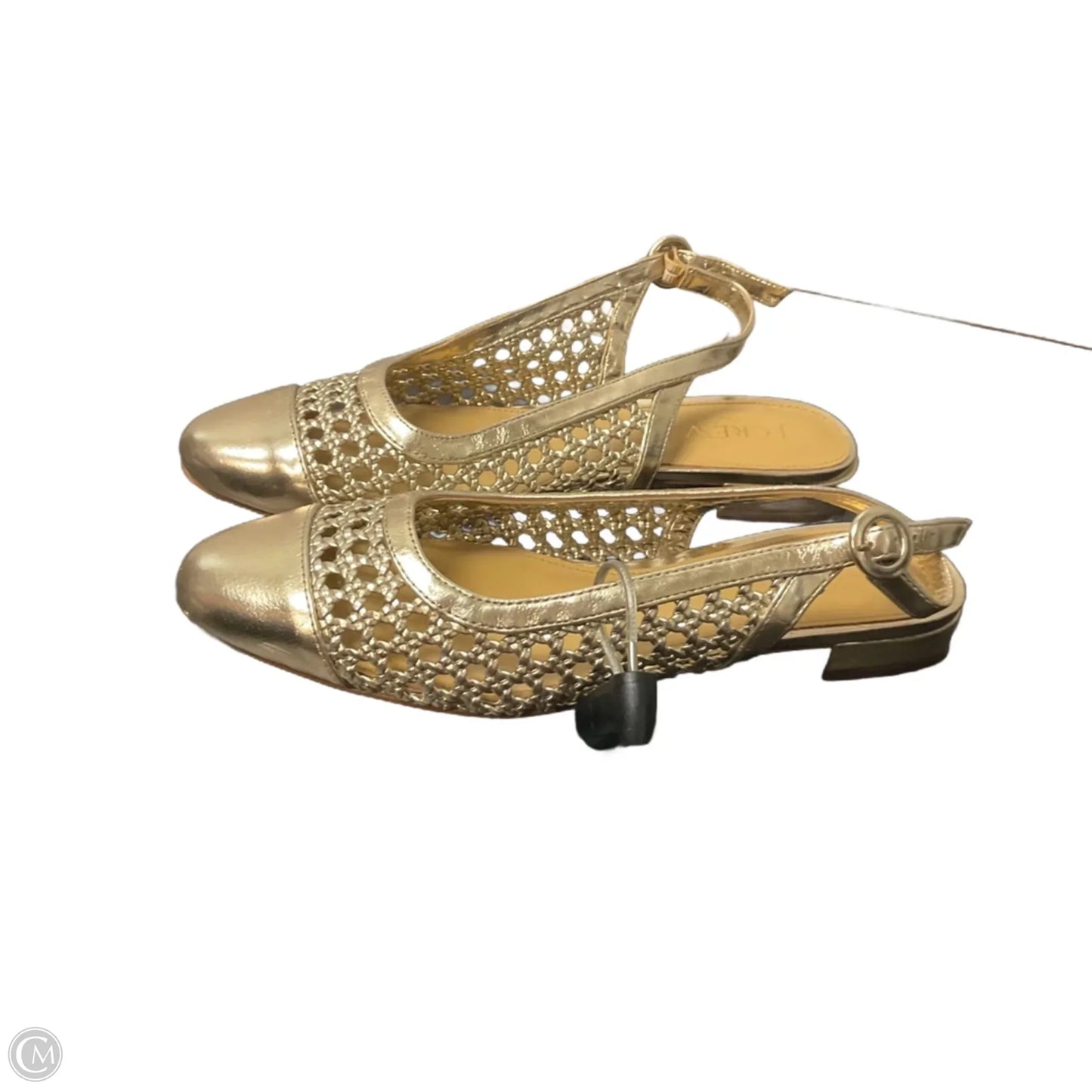Shoes Flats By J. Crew In Gold, Size: 7