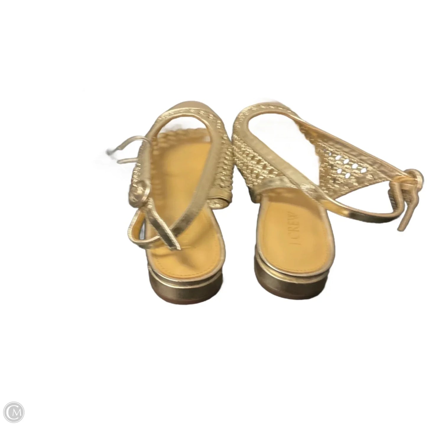 Shoes Flats By J. Crew In Gold, Size: 7