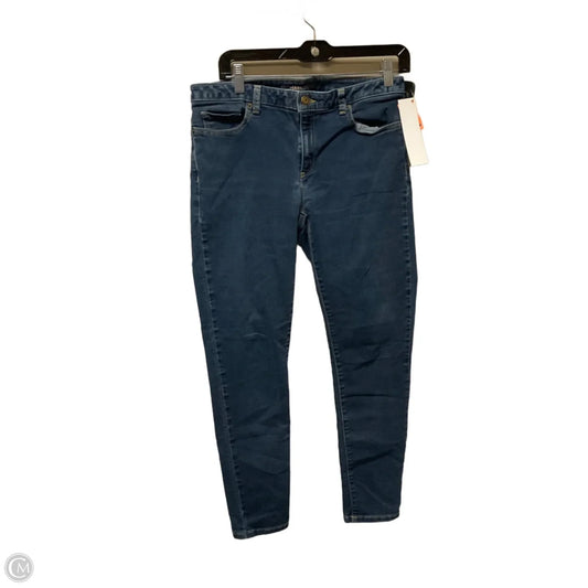 Jeans Skinny By Michael By Michael Kors In Blue Denim, Size: 10