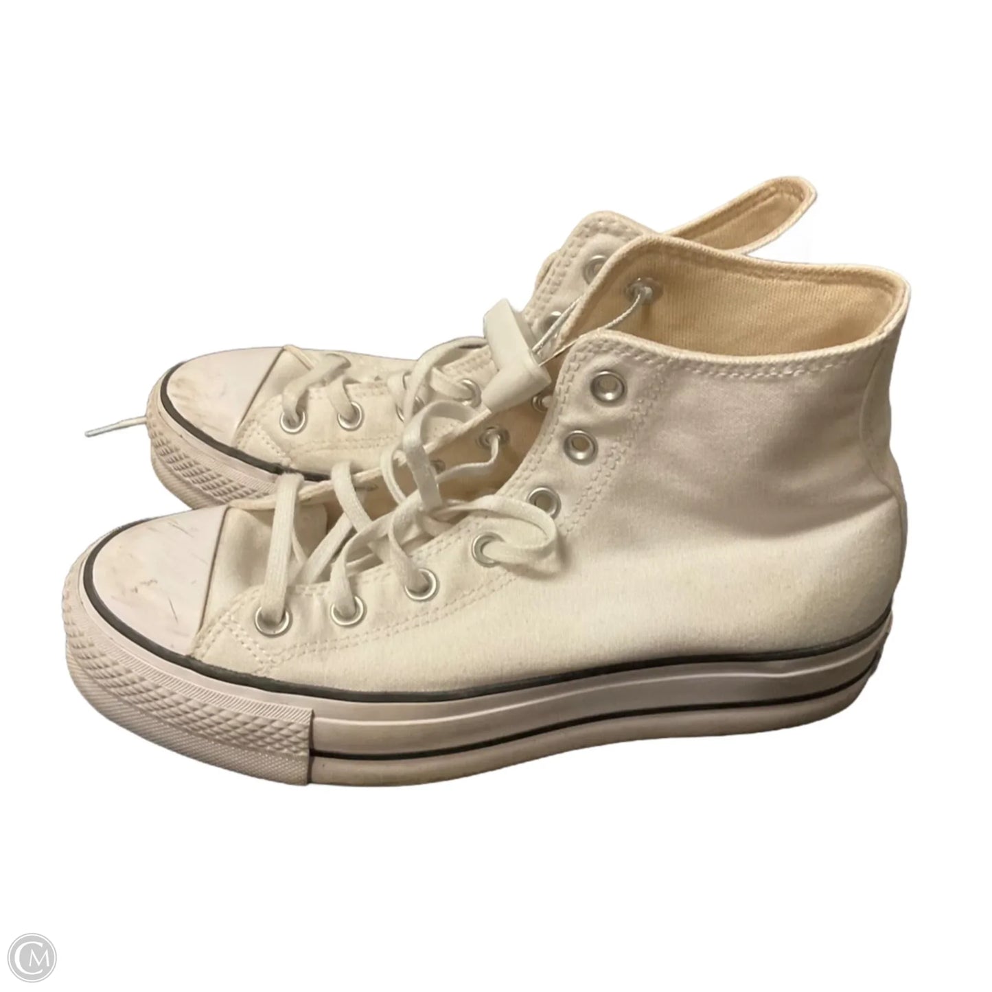 Shoes Sneakers By Converse In White, Size: 9