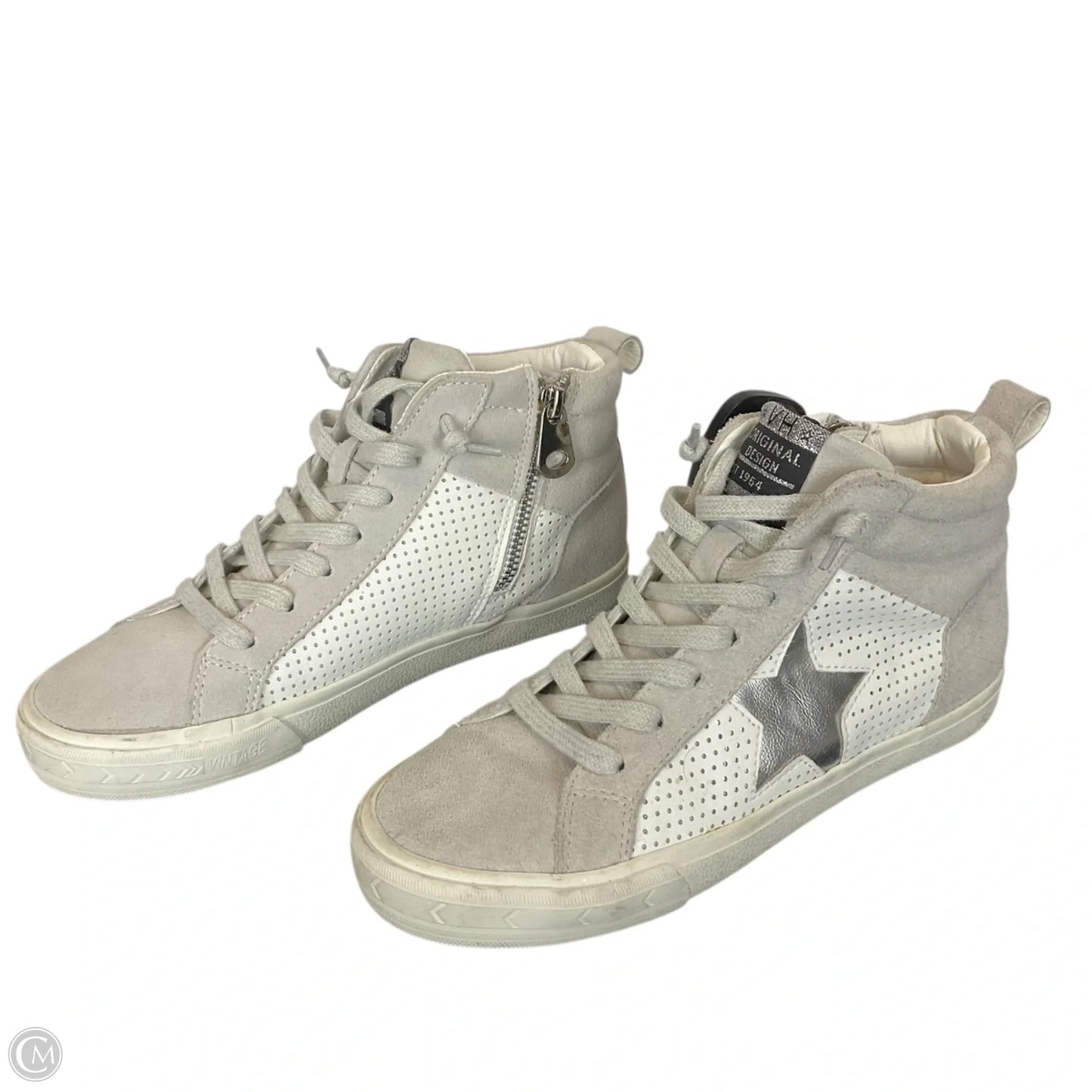Shoes Sneakers By Vintage Havana In Grey, Size: 7