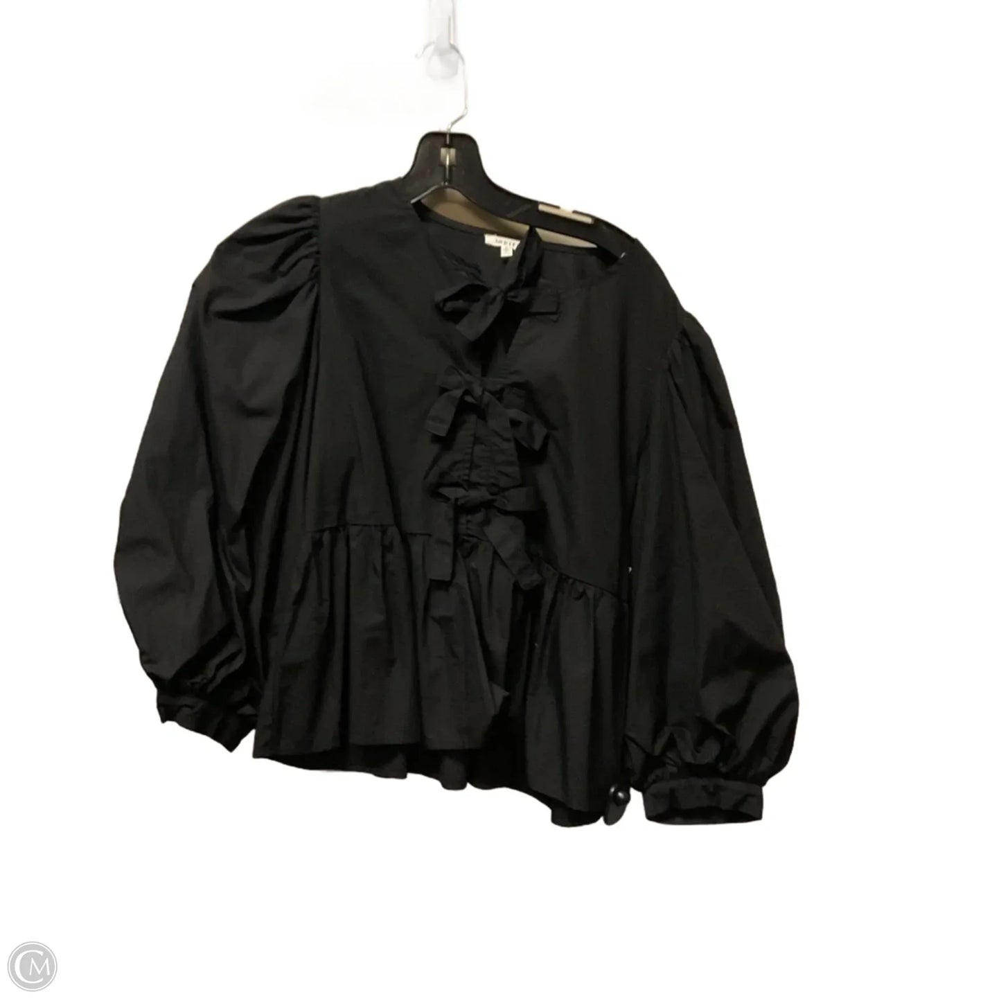 Top Long Sleeve By Jodifl In Black, Size: S