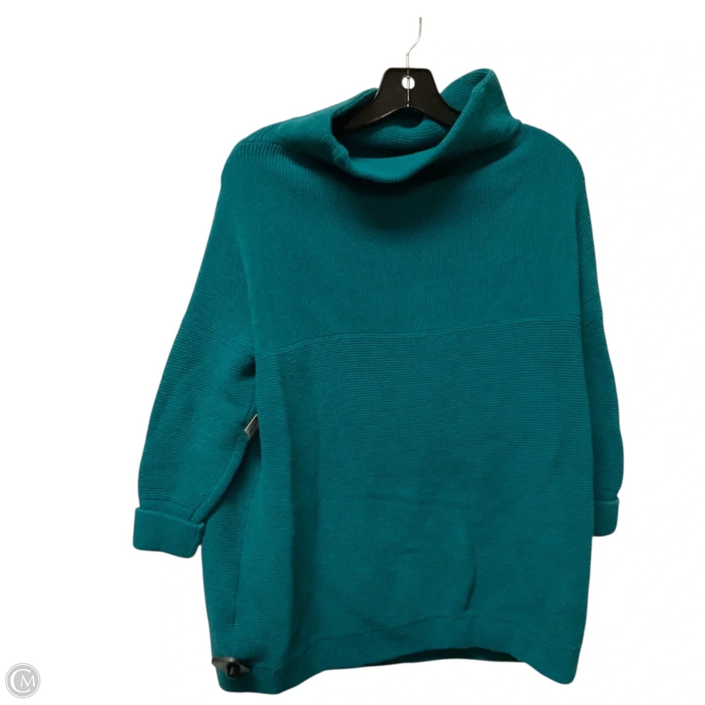 Sweater By Free People In Teal, Size: Xs