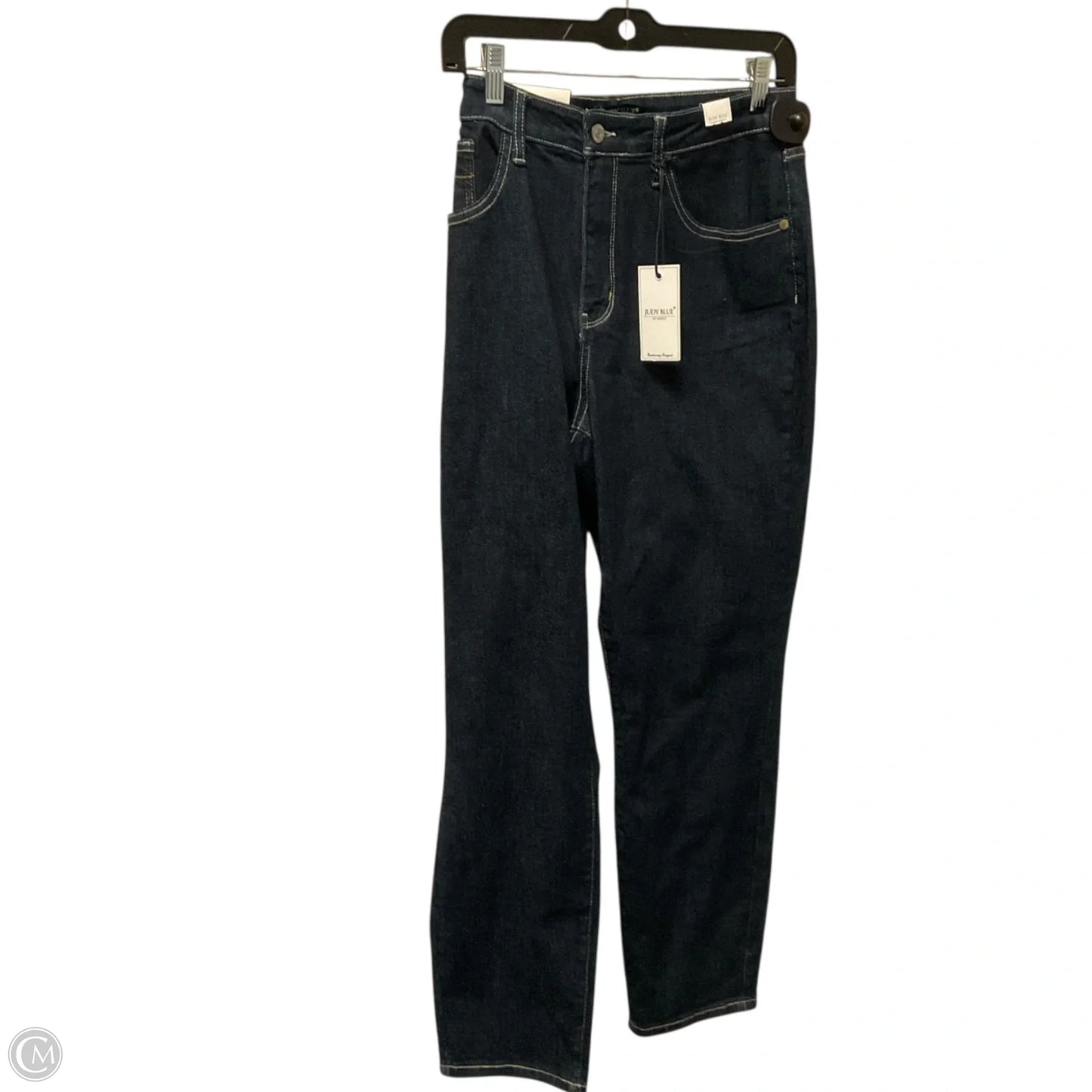 Jeans Straight By Judy Blue In Blue Denim, Size: 8