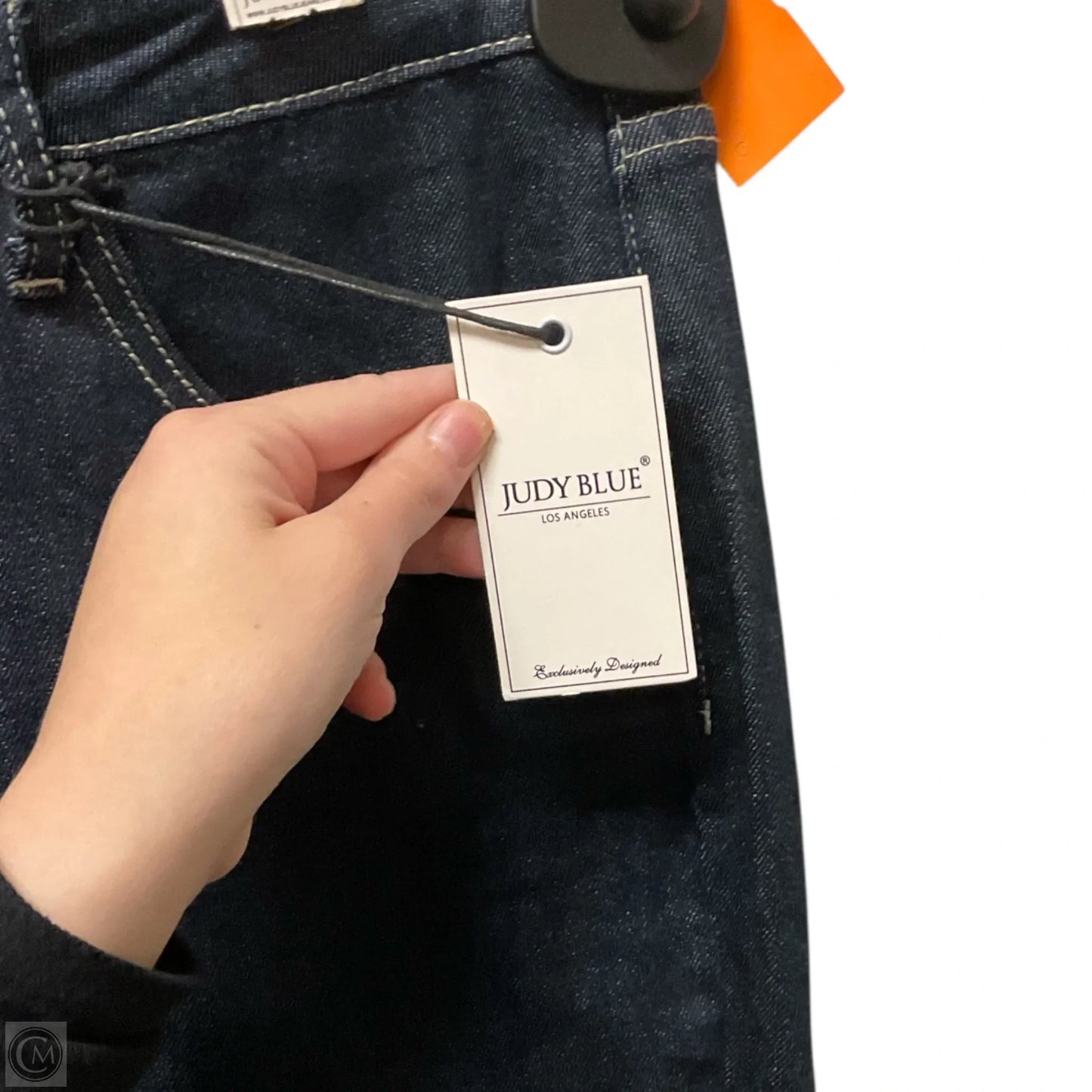 Jeans Straight By Judy Blue In Blue Denim, Size: 8