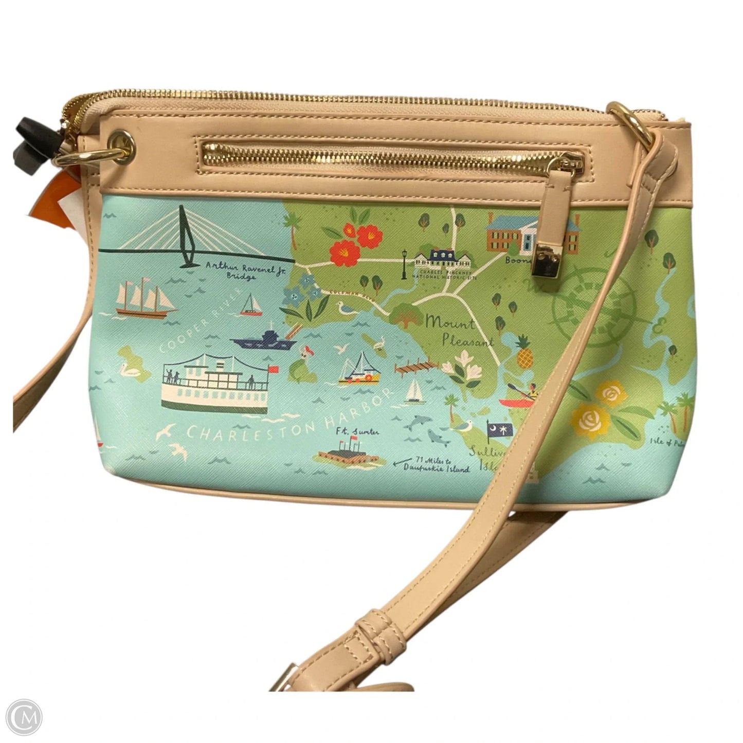 Crossbody By Spartina, Size: Medium