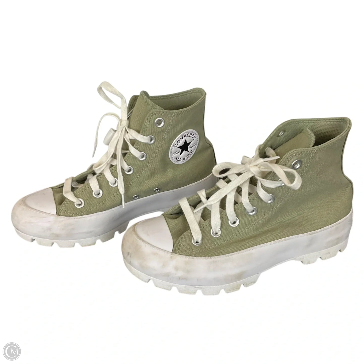 Shoes Sneakers By Converse In Green, Size: 7