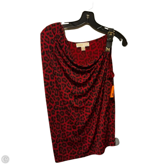 Top Sleeveless By Michael By Michael Kors In Red, Size: M