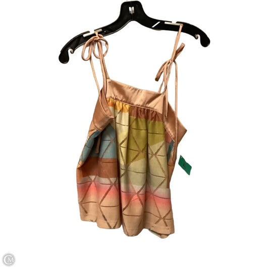 Top Sleeveless By Anne Klein In Multi-colored, Size: Xs