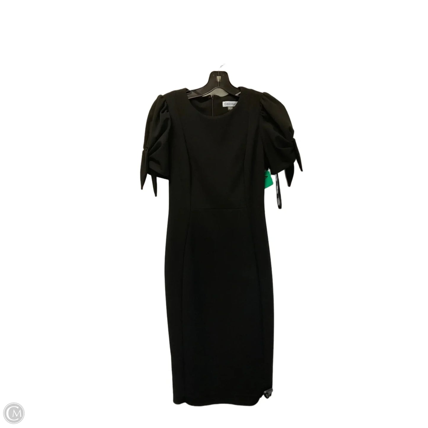 Dress Work By Calvin Klein In Black, Size: 2