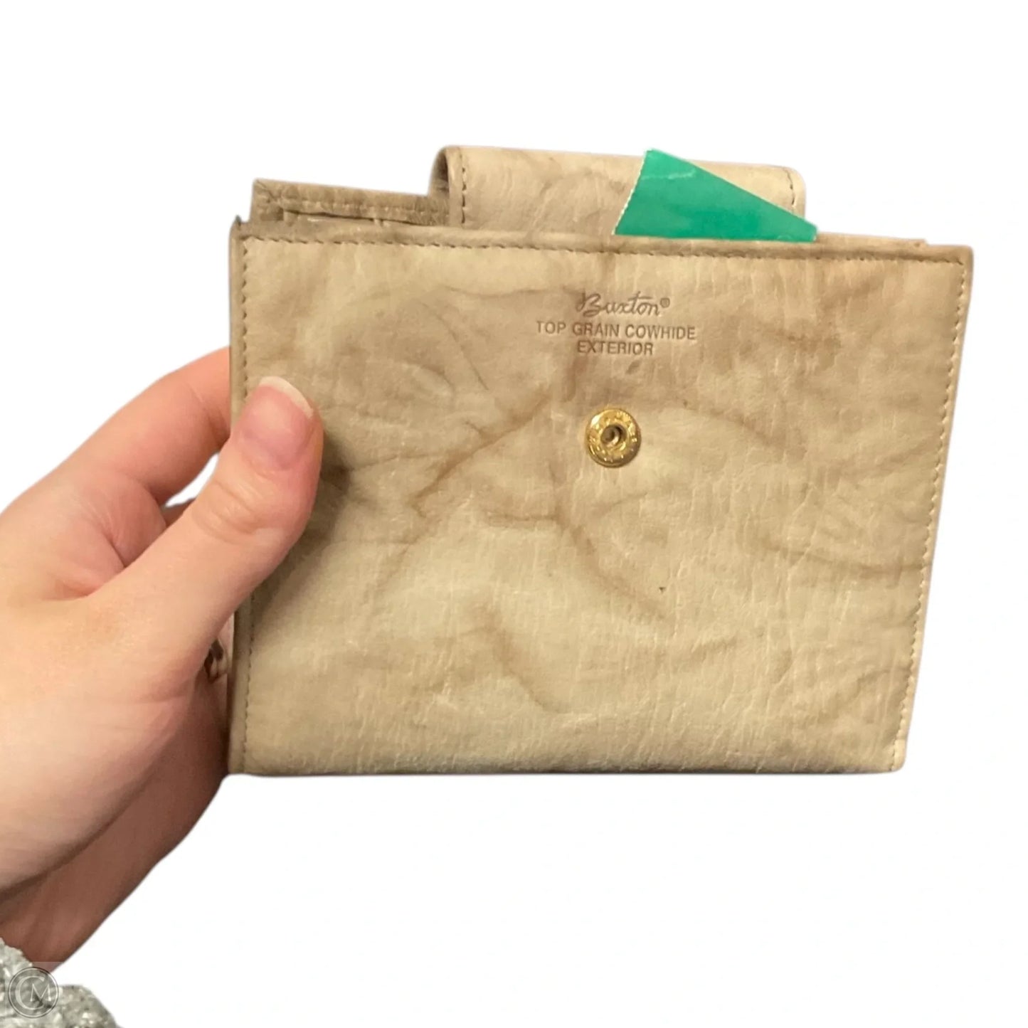 Wallet Leather By Buxton, Size: Small