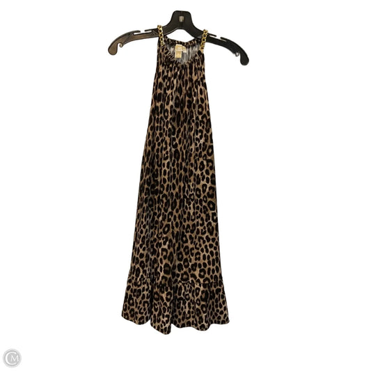 Dress Casual Short By Michael By Michael Kors In Animal Print, Size: M
