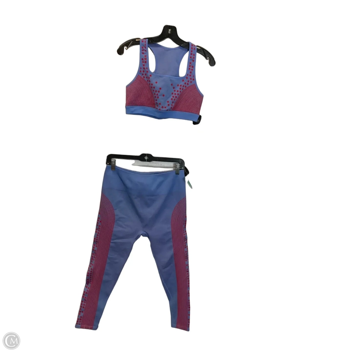Pants Set 2pc By Fabletics In Blue & Red, Size: Xl
