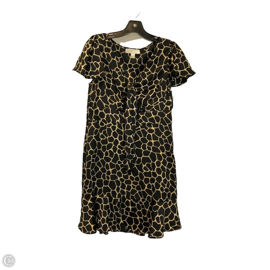Dress Casual Short By Michael By Michael Kors In Animal Print, Size: 8