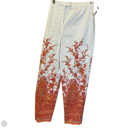 Pants Other By Talbots In Orange & White, Size: 10