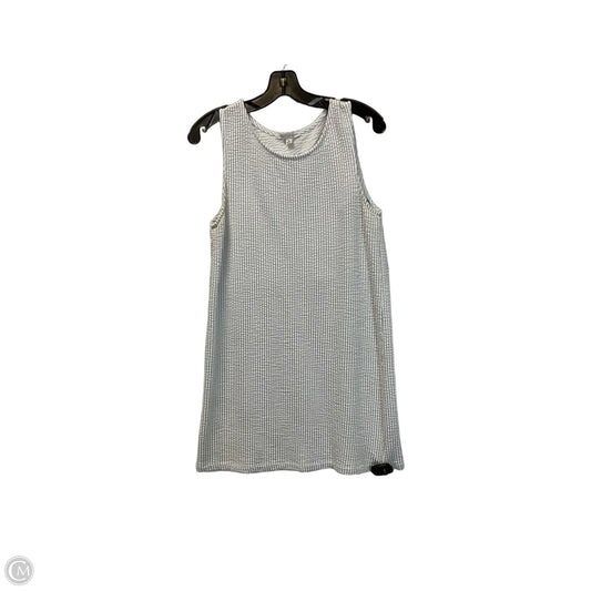 Dress Casual Short By Green Envelope In Blue & White, Size: M
