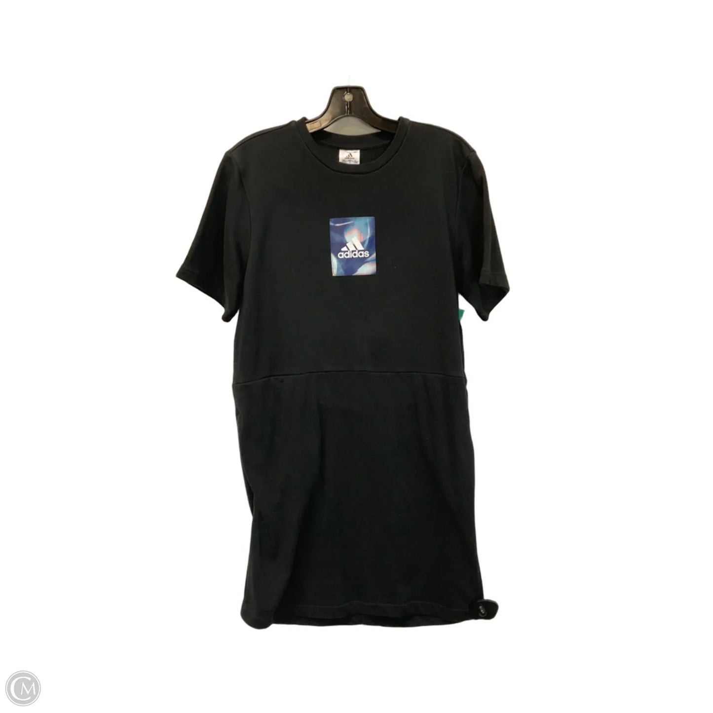 Athletic Dress By Adidas In Black, Size: S