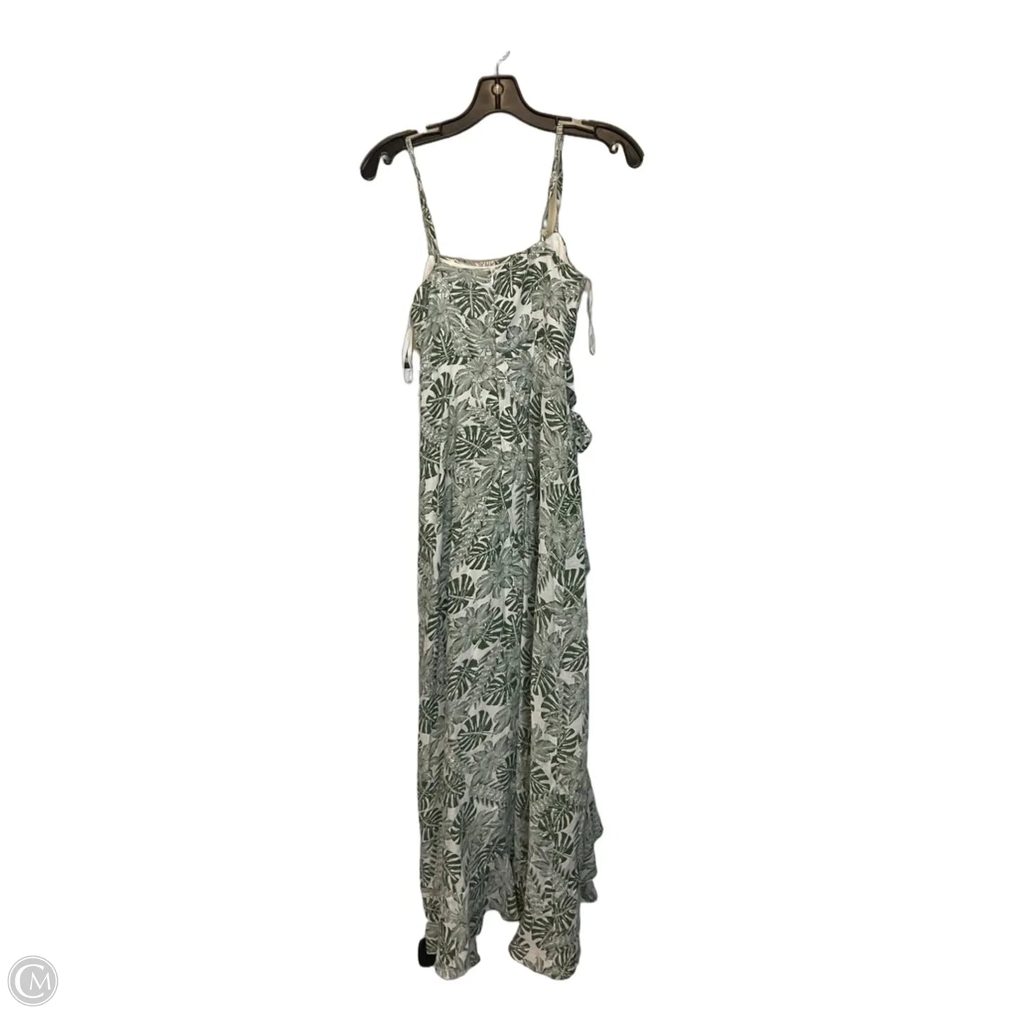Dress Casual Maxi By Clothes Mentor In Green, Size: 8