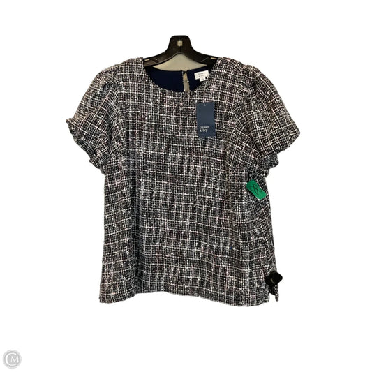 Top Short Sleeve By Crown And Ivy In Black, Size: Xl